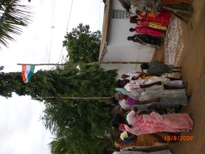 Independence day celebration at Perambakkam tribal school