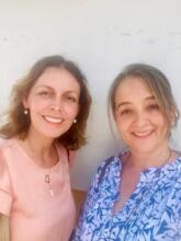 Monica Saenz and Luz Beatriz