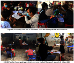 Teachers provided & correct Student's homework