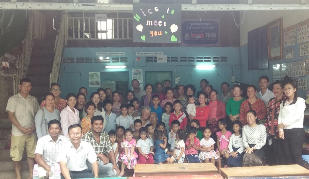 School 135 poor Cambodian children to prosperity.