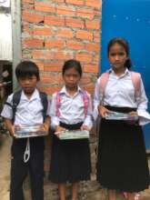 Vul. children received education items support