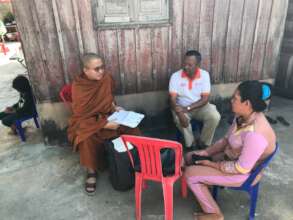 SCC monk visited student's families