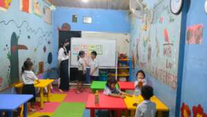 Teaching activities in the class