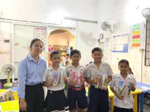 Students received prize for the outstanding study