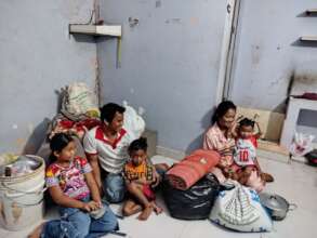 Family gathers in rental room paid by SCC