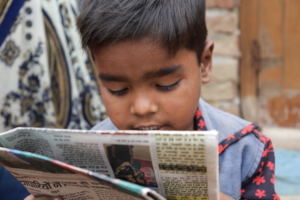 Priyank becomes first in his family to read&write