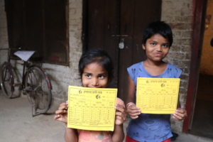 66% of students that gave exams scored b/w 80-100%