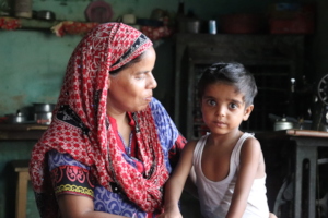 Ayaan with his mother, Khairun