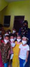 Mask Distribution to Students