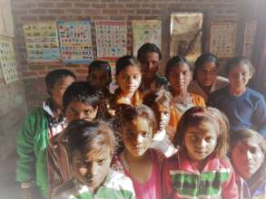 A dreamy Ishika photographed with her classmates