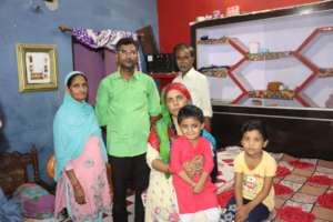 The Siddiqui Family clicked at their house in UP