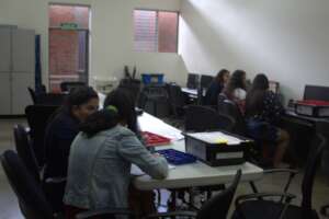 Group work during the workshops
