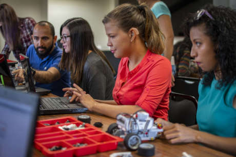 Robotics for young women with disabilities