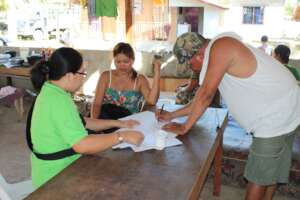 preparing to give home kits