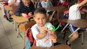Kids also learn to be healthy and exercise