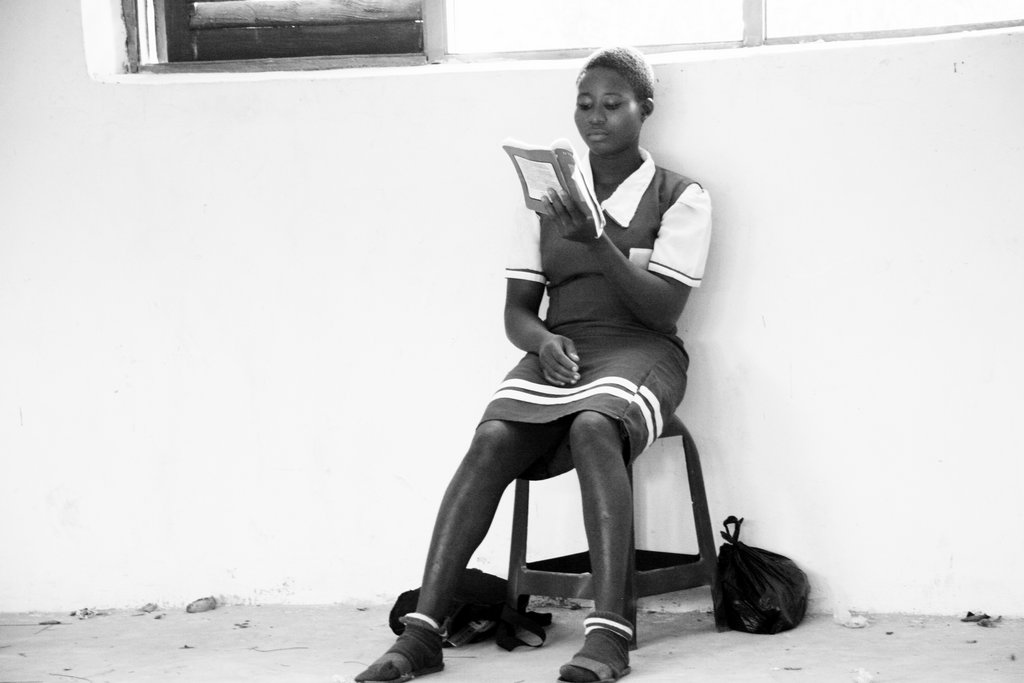 Arm Nigerian girls w/ the W.E.A.P.O.N of education