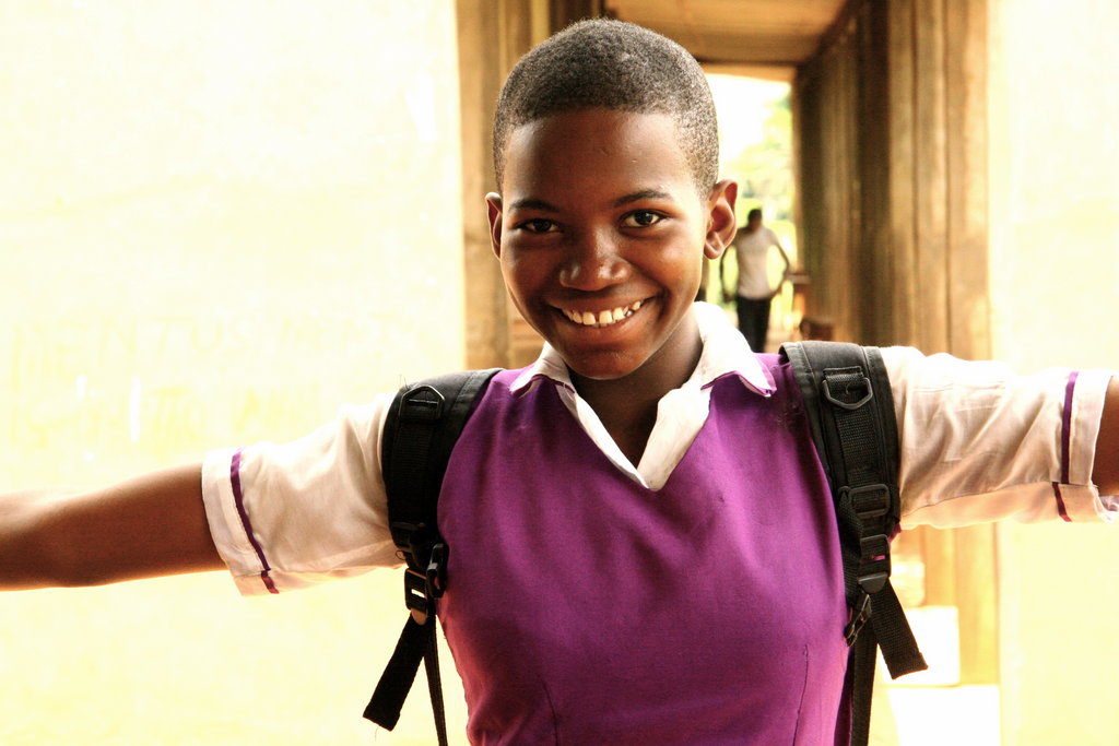 Arm Nigerian girls w/ the W.E.A.P.O.N of education