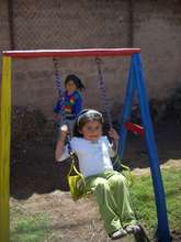 Wawacha's children playing in the nursery school