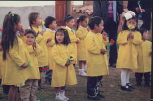 Wawacha's children during a ceremony