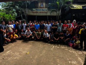 Meeting the beneficiaries