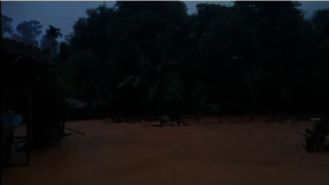 Flooding in camp