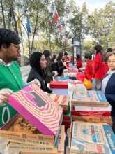 Charity Bake Sale by students