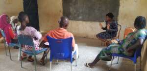Counselling session with caregivers at Oban