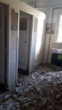 Bathroom being redone