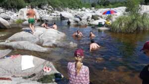 In the river