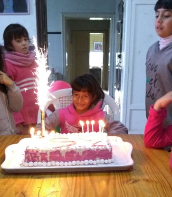 Celebrating Solcitos birthday