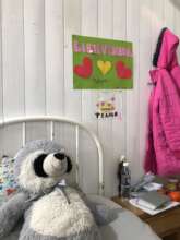 Girls bedroom with toys
