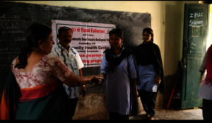 Distribution of medicine to Anemic students