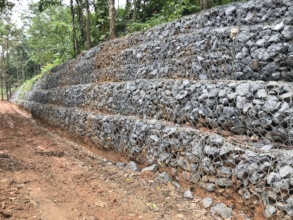 Fig 4: Close view of construction