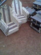 Chairs produced from bamboos 2