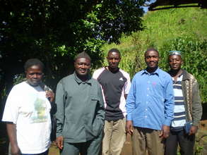 CENDEP staff and farmer