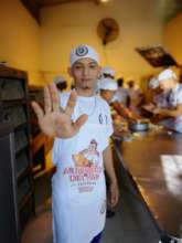 Martin - touch one life. He wants to own a bakery.