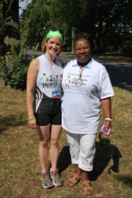 Founder, Xanthe Ackerman and the Ambassador's wife