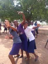 Esnart has a lighter moment with her friends