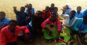 A group of AGE Africa scholars in Nsondole