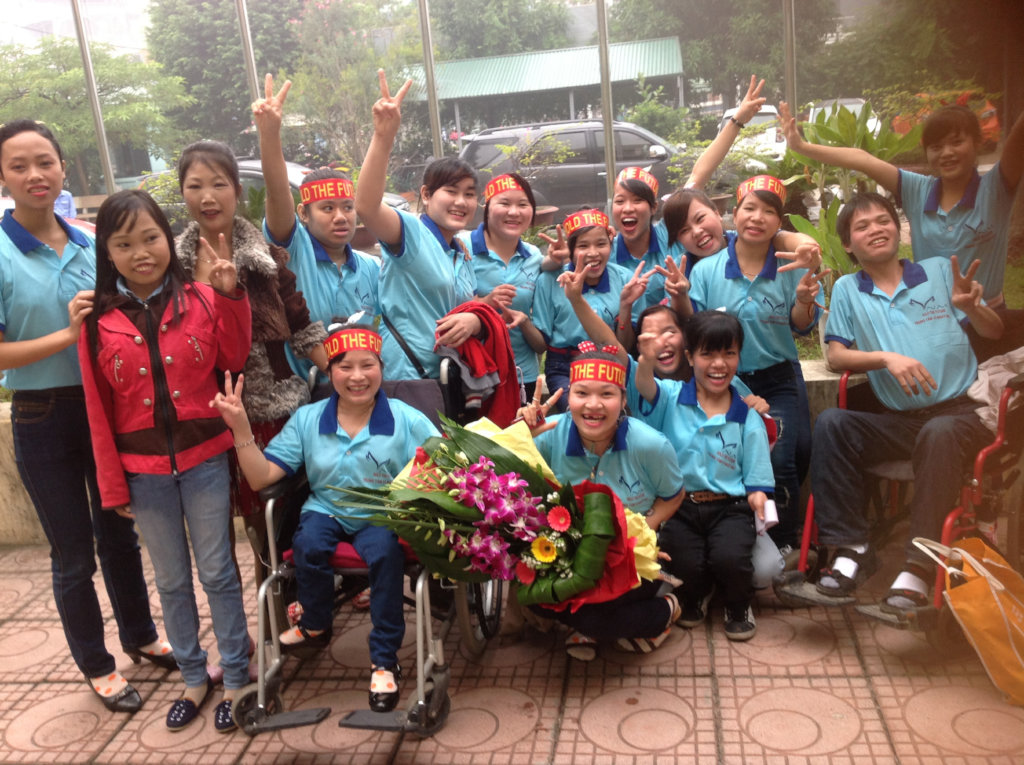 Vocational training,  job creation for young PWDs