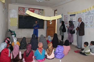 Young Students in a Learning Center