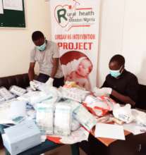 Volunteers at work