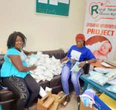 RHEMN Volunteers after a full day