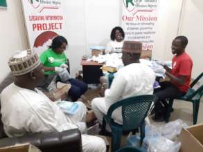 RHEMN Volunteers assembling Lifesaving Kits