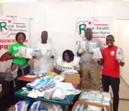 Volunteers at the Lifesaving Kits assembly