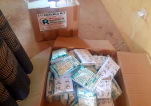 Birth Kits, Ready for distribution at Wase village
