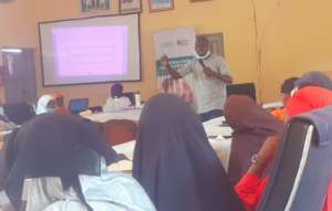 Training session at Nafada community in Gombe