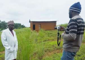 Interviewing volunteers of the project at kabri