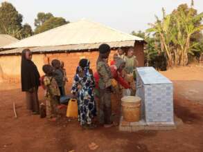 The community source of water after completion