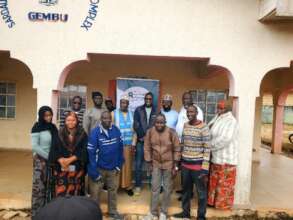 Our team with the LGA Director PHC
